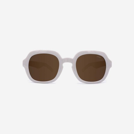 K39 - Gafas de sol polarizadas para mujer - Blanco