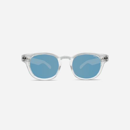 K10 - Gafas de sol transparentes mixtas - Azul