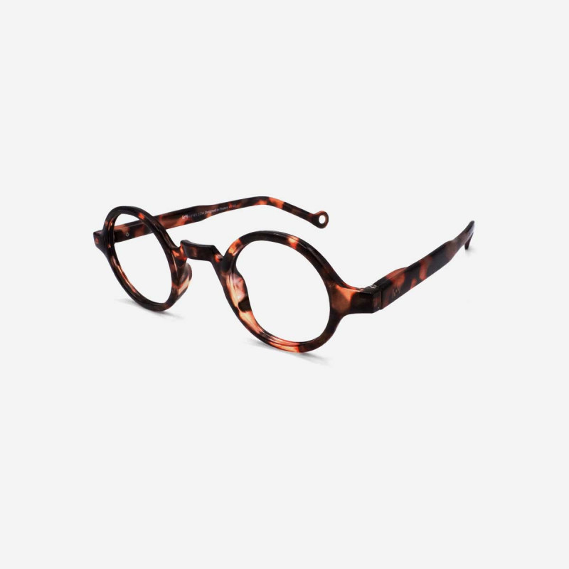 K21 EC - Gafas de lectura redondas vintage
