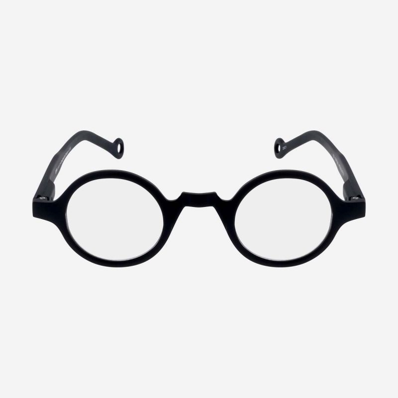 K21 EC - Gafas de lectura redondas vintage