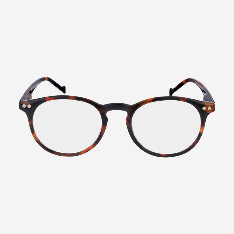 K3313 EC - Thin round blue light glasses