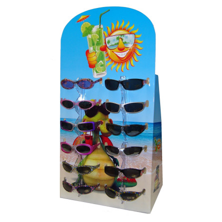 Présentoir 12 places lunettes solaires enfant
