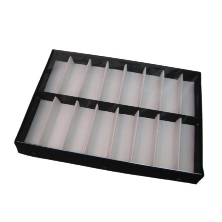 Présentoir 16 places profond couvercle transparent