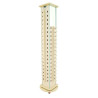 Wooden rotating 72 places display