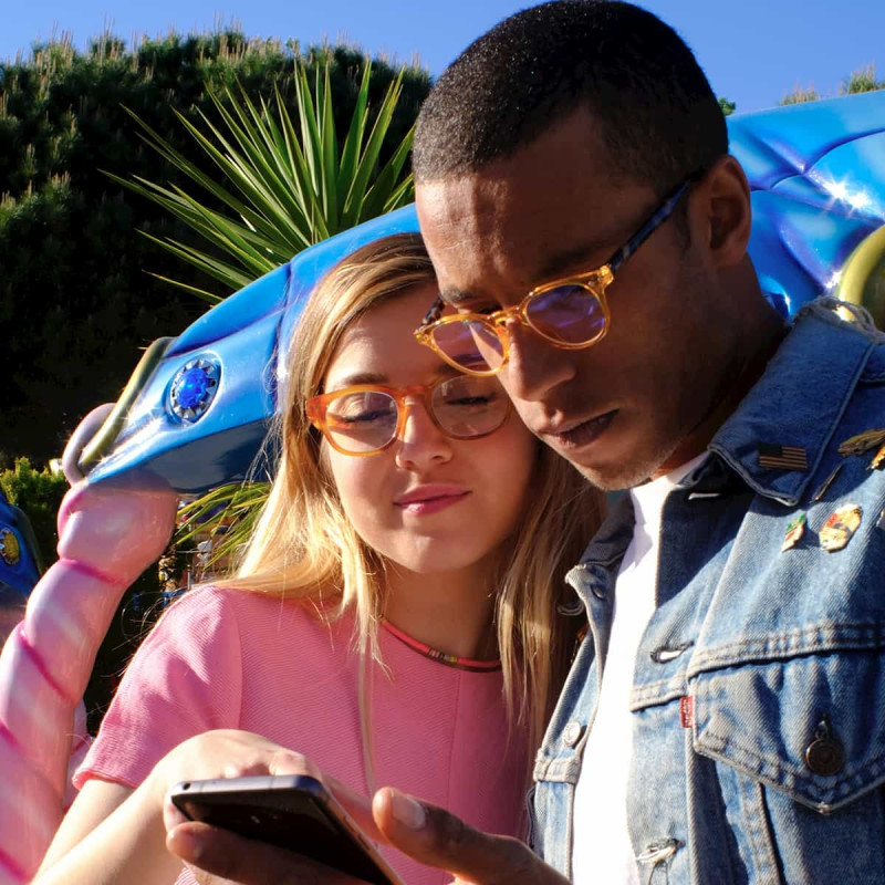 Lunette anti lumière bleue