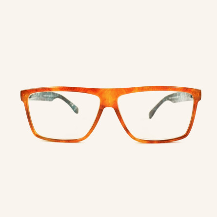 Large lunettes de lecture rectangulaire rétro