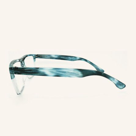 Large lunettes de lecture rectangulaire rétro