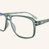 Rectangular Pilot screen eyeglasses for Men