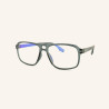 Rectangular Pilot screen eyeglasses for Men