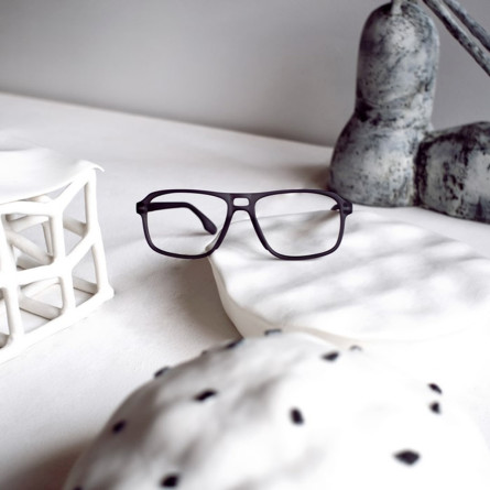 Gafas de lectura piloto rectangular para Hombre