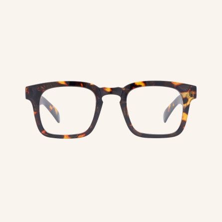 Oversized squared reading glasses