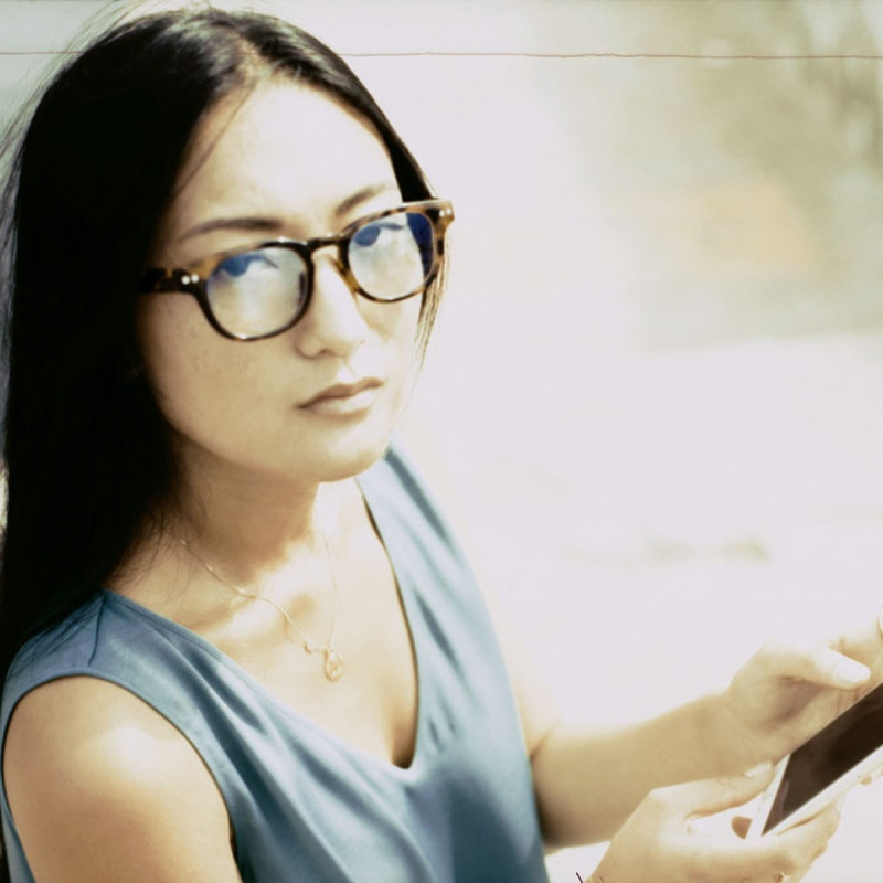 Pantos screen eyeglasses